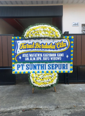 Papan Bunga Duka di Kota Matsum I