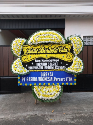 Papan Bunga Duka di Kota Matsum I