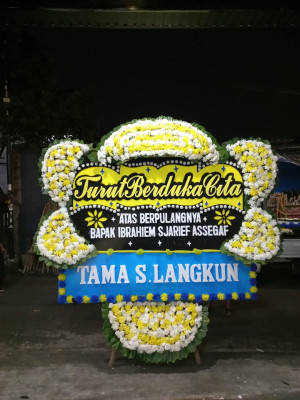 Papan Bunga Duka di Kota Matsum I